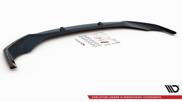 Front Ansatz V.2 für Audi A7 C8 S-Line schwarz Hochglanz