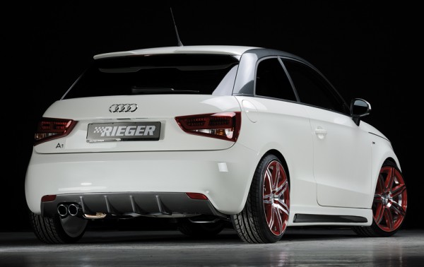 Rieger Heckeinsatz Audi A1 (8X) 5-tür. (Sportback)