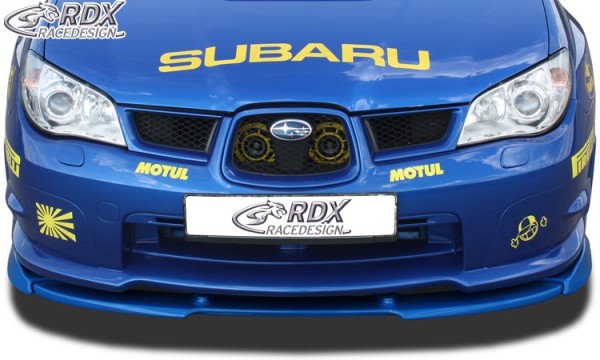 RDX Frontspoiler VARIO-X für SUBARU Impreza 3 (GD) WRX 2005-2007 Frontlippe Front Ansatz Vorne Spoil