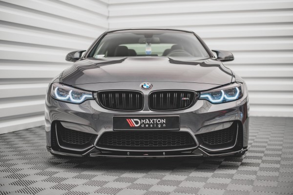 Front Ansatz für BMW M4 F82 Carbon Look