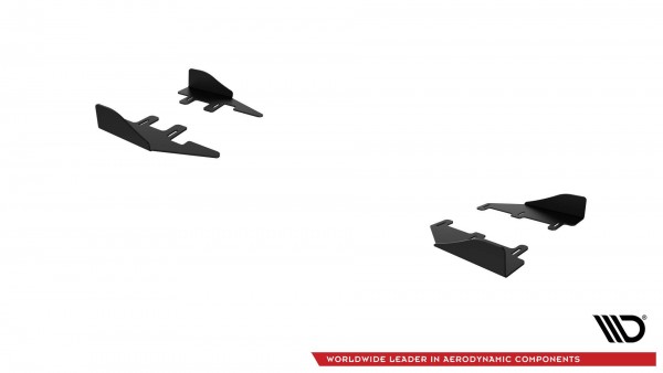 Robuste Racing Seitenschweller Ansatz für für + Front Stoßstangen Racing Flaps passend für Ford Fie