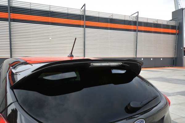 Spoiler CAP für Ford Focus ST-Line Mk3 FL schwarz Hochglanz