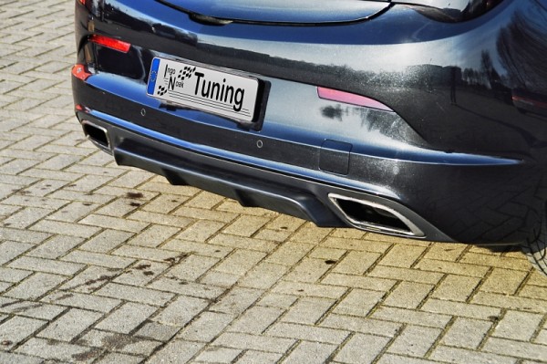 Heckdiffusor Mittelteil aus ABS, hochglanz schwarz Opel Astra J OPC ab Bj.: 2012- Für alle Ausführun