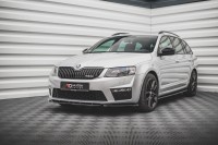 Vorschau: Front Ansatz V.4 für Skoda Octavia RS Mk3 schwarz Hochglanz Vorschau: Front Ansatz V.4 für Skoda Octavia RS Mk3 schwarz Hochglanz