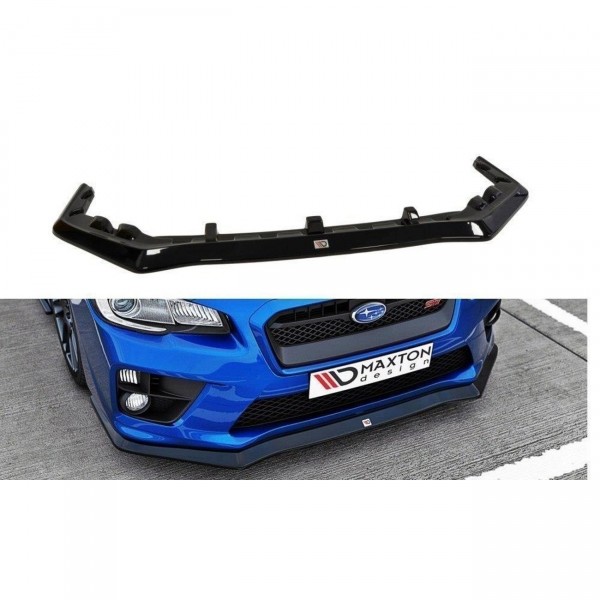 Front Ansatz für Subaru Impreza MK4 WRX STI V.1 schwarz Hochglanz