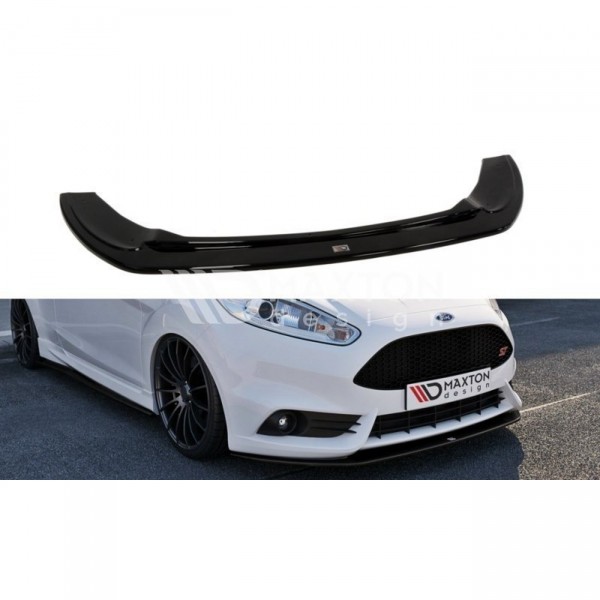 Front Ansatz V.2 für Ford Fiesta ST Mk7 FL schwarz Hochglanz