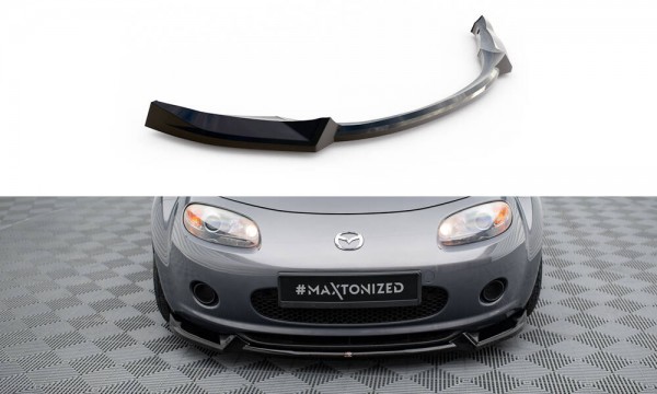 Front Ansatz V.2 für Mazda MX5 NC (Mk3) schwarz Hochglanz