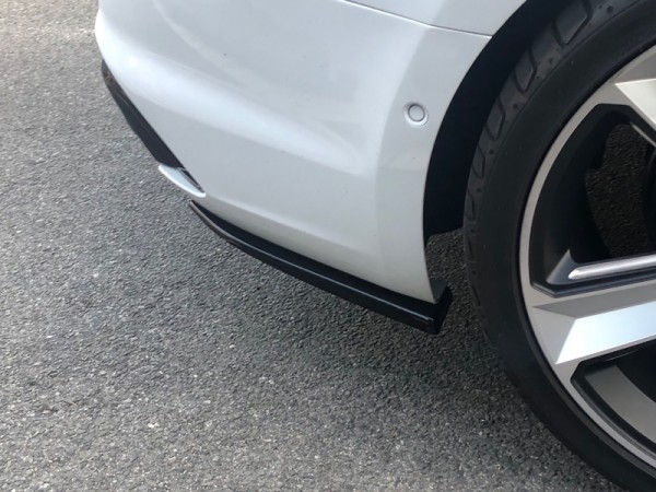 Cup Heckansatz Seite links/rechts aus ABS hochglanz schwarz Audi RS5 ab Bj.: 2017- Für alle Ausführu
