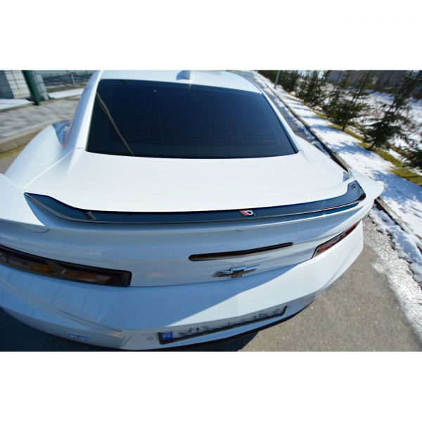 Spoiler CAP für CHEVROLET CAMARO 6TH-GEN. PHASE-I 2SS COUPE schwarz Hochglanz