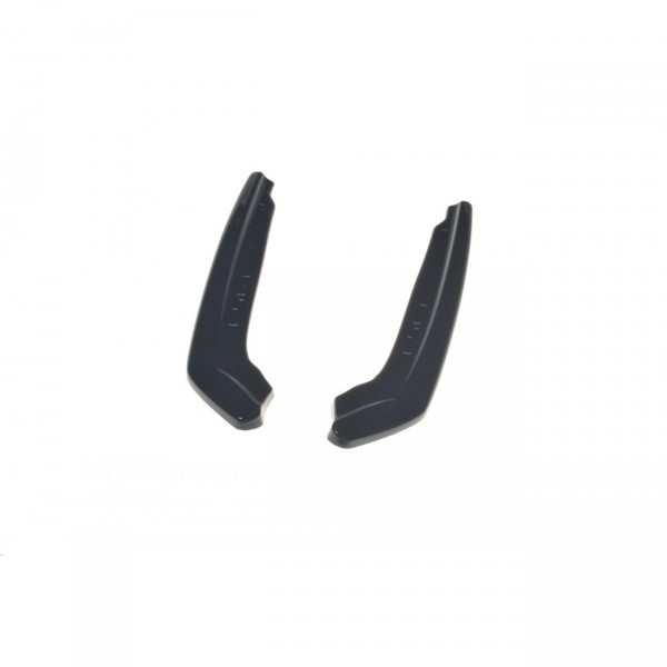 Heck Ansatz Flaps Diffusor für BMW M5 F90 schwarz Hochglanz