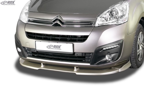 RDX Frontspoiler VARIO-X für CITROEN Berlingo 2015-2018 (Typ 7) / PEUGEOT Partner 2015-2018 (Typ 7)