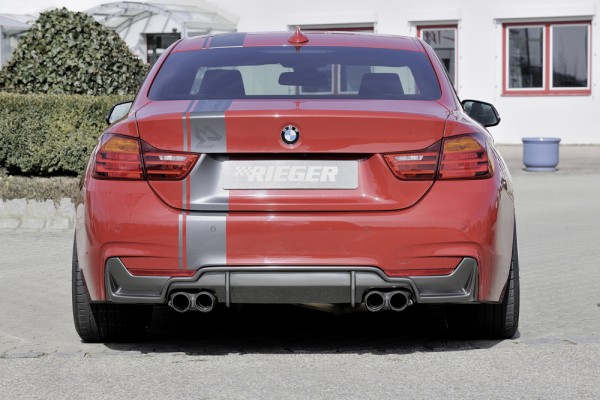 Rieger Heckeinsatz BMW 4er F36 (3C) Gran Coupé (5-tür.)
