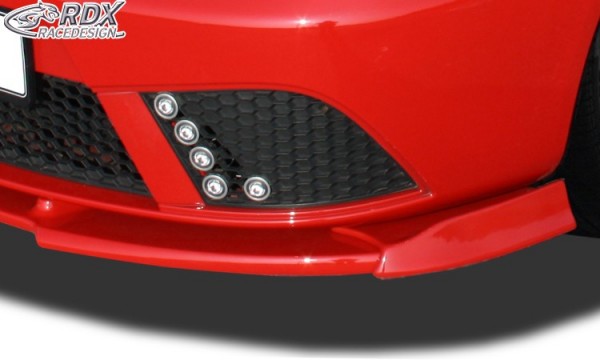 RDX Frontspoiler VARIO-X für SEAT Ibiza 6L FR / Facelift 2006+ (nicht Cupra) Frontlippe Front Ansatz