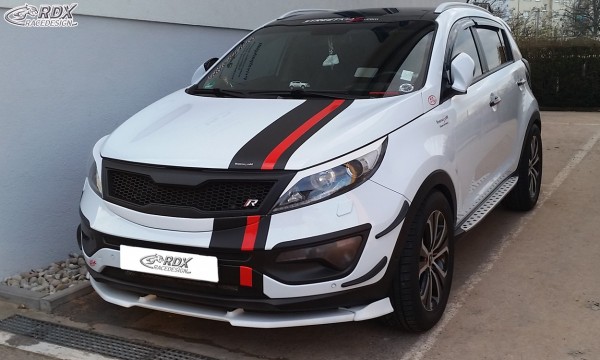 RDX Frontspoiler VARIO-X für KIA Sportage (SL) Frontlippe Front Ansatz Vorne Spoilerlippe