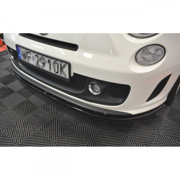 Front Ansatz für FIAT 500 ABARTH MK1 schwarz Hochglanz