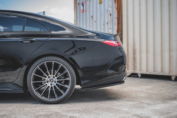 Spoiler CAP für Mercedes-Benz CLS AMG-Line / 53AMG C257 schwarz Hochglanz