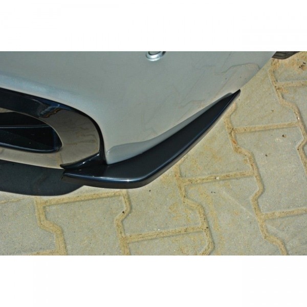 Heck Ansatz Flaps Diffusor für BMW 1er E87 Standard/M-Performance schwarz Hochglanz