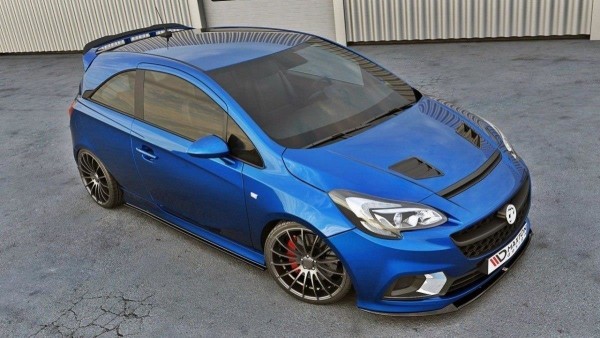 Front Ansatz für OPEL CORSA E OPC/VXR NÜRBURG Carbon Look