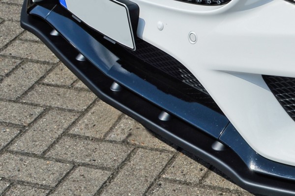 CUP Frontspoilerlippe aus ABS hochglanz schwarz Mercedes Benz C43 AMG, W205 Bj.: 2016-2018 passend f