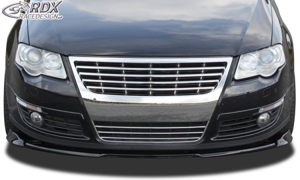 RDX Frontspoiler VARIO-X für VW Passat B6 / 3C Frontlippe Front Ansatz Vorne Spoilerlippe
