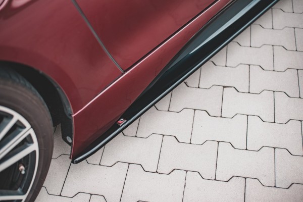 Seitenschweller Ansatz für BMW i8 schwarz Hochglanz