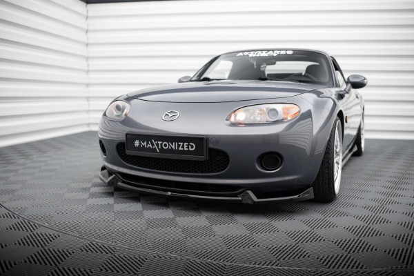 Front Ansatz V.2 für Mazda MX5 NC (Mk3) schwarz Hochglanz