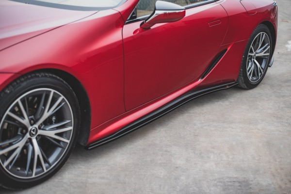 Seitenschweller Ansatz für Lexus LC 500 Carbon Look