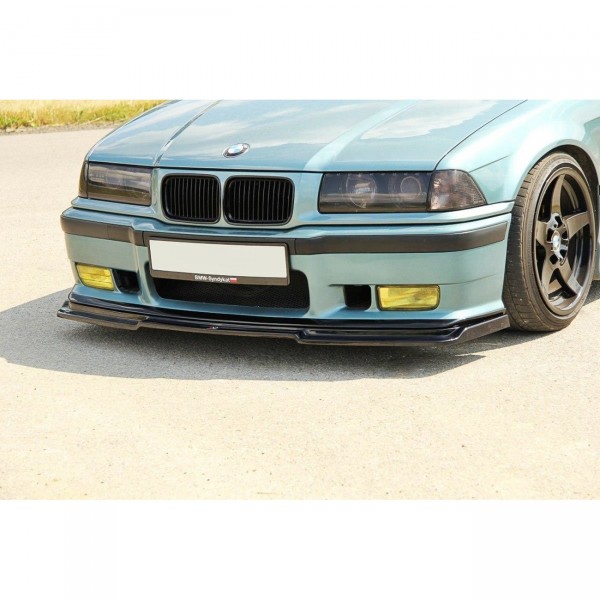 Front Ansatz V.1 für BMW M3 E36 schwarz Hochglanz