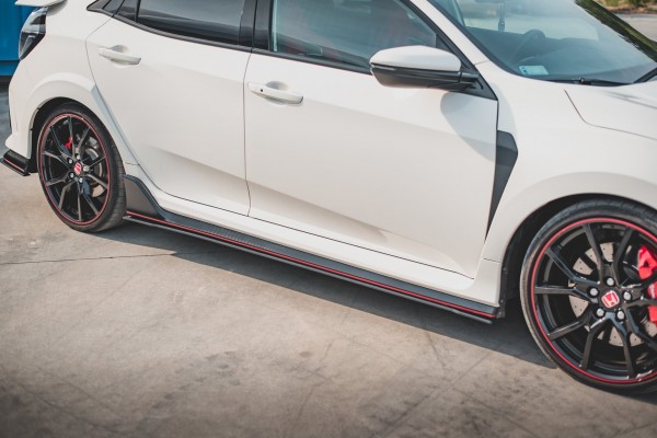 Robuste Racing Seitenschweller Ansatz für für V.2 Honda Civic X Type-R