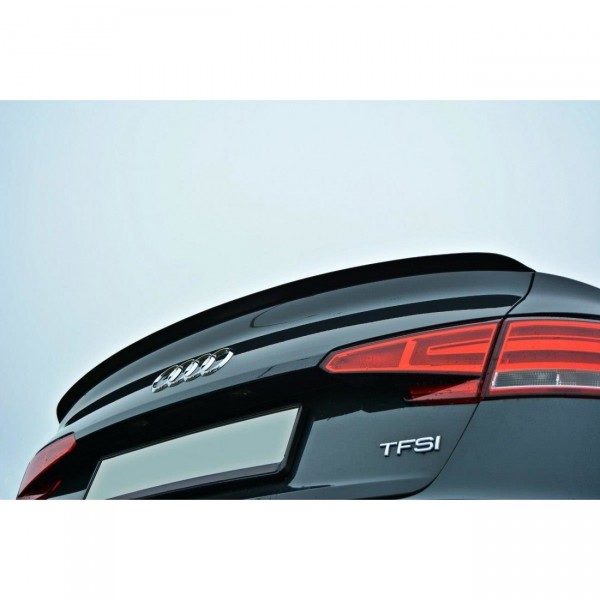 Spoiler CAP passend für Audi A4 B9 S-Line schwarz matt günstig im