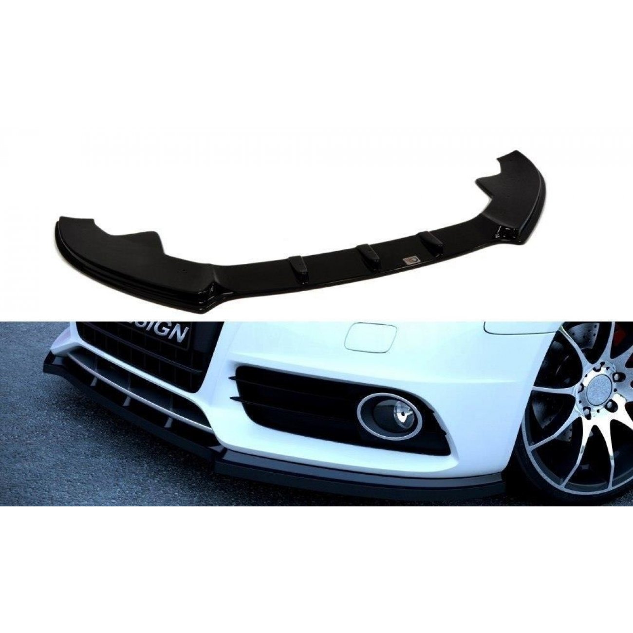 Rieger front bumper for Audi A4 S4 B8, B81 avant, Saloon before