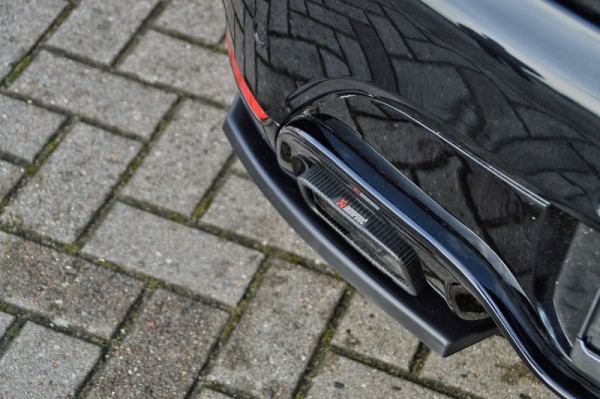 Heckansatz Seitenteile aus aus ABS links und rechts hochglanz schwarz Renault Clio 4, RS ab Bj.: 201