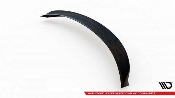 Spoiler CAP für 3D Mercedes-Benz CLA C117 Facelift schwarz Hochglanz