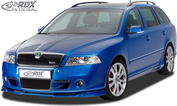 RDX Frontspoiler VARIO-X für SKODA Octavia 2 RS Typ 1Z -2008 Frontlippe Front Ansatz Vorne Spoilerli