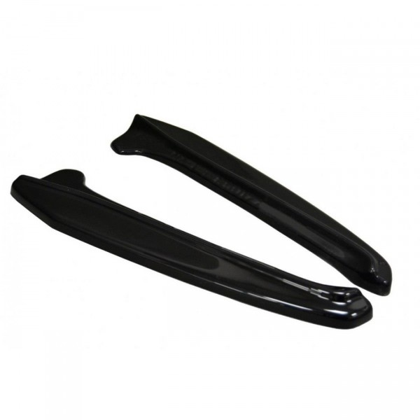 Heck Ansatz Flaps Diffusor für Lexus NX Mk1 T schwarz Hochglanz