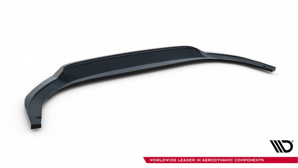 Front Ansatz V.3 für Volkswagen Golf GTI / GTE / R-Line Mk8 Facelift schwarz Hochglanz