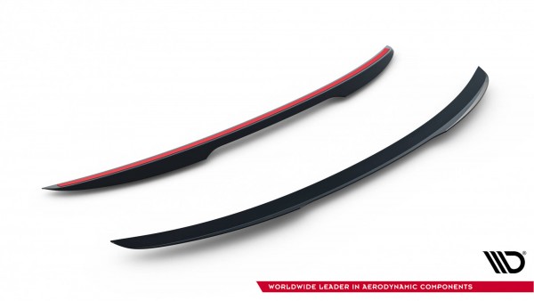 Spoiler CAP für Porsche 911 Turbo S Sport Package 992 schwarz Hochglanz