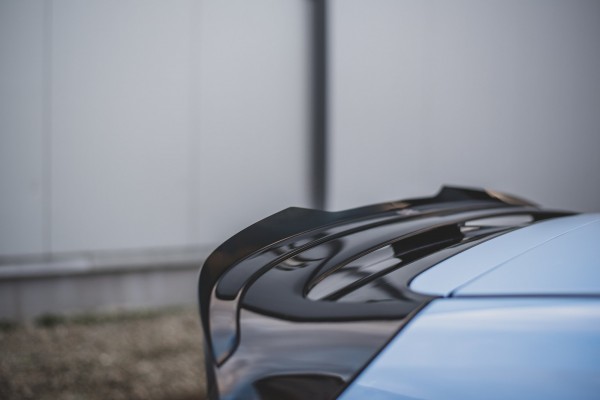 Spoiler CAP V.2 für Hyundai I30 N Mk3 / Mk3 FL Hatchback schwarz Hochglanz