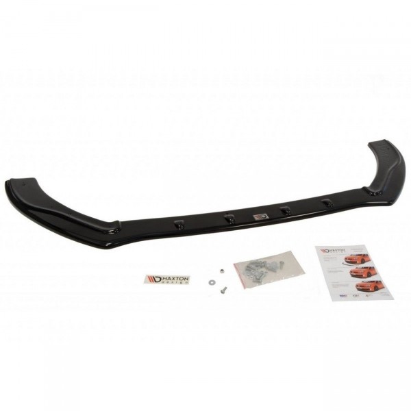 Front Ansatz für Ford Fiesta ST-Line Mk7 FL schwarz Hochglanz