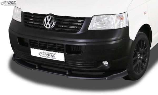 RDX Frontspoiler VARIO-X für VW T5 -2009 (für werkseitig unlackierte Stoßstange wie Transporter, …)