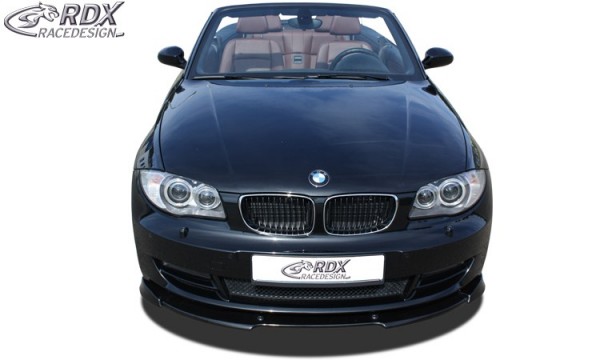 RDX Frontspoiler VARIO-X für BMW 1er E82 / E88 Frontlippe Front Ansatz Vorne Spoilerlippe