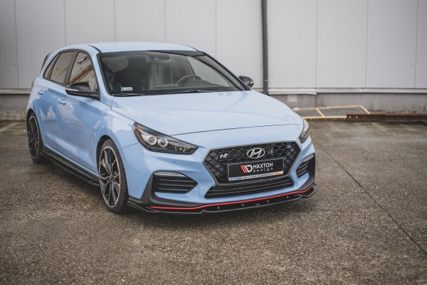 Front Ansatz V.5 für Hyundai I30 N Mk3 Hatchback/ Fastback schwarz matt