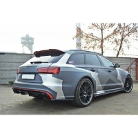 Heck Ansatz Flaps Diffusor für Audi RS6 C7 / C7 FL schwarz Hochglanz Heck Ansatz Flaps Diffusor für Audi RS6 C7 / C7 FL schwarz Hochglanz