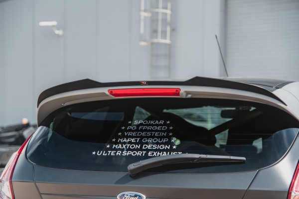 Spoiler CAP für Ford Fiesta ST Mk7 FL schwarz Hochglanz