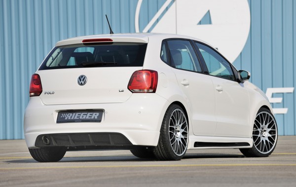 Rieger Heckschürzenansatz VW Polo 6 (6R) 5-tür.