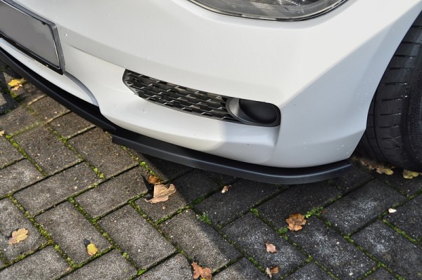 CUP Frontspoilerlippe aus ABS gefertigt hochglanz schwarz BMW 1er F20/F21 Bj.: 2011-2015 nur passend