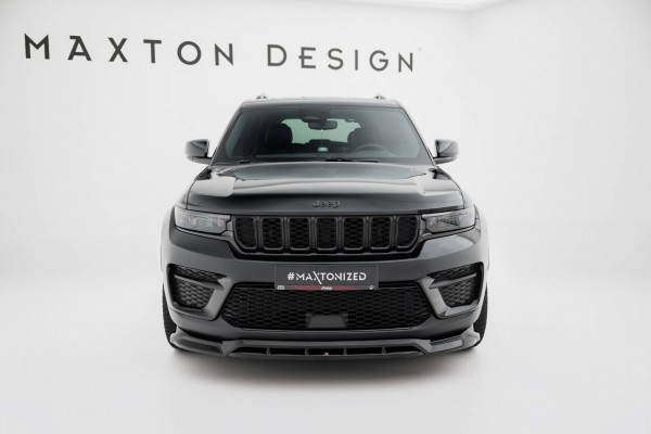 Front Ansatz für Jeep Grand Cherokee Trailhawk Mk5 schwarz Hochglanz