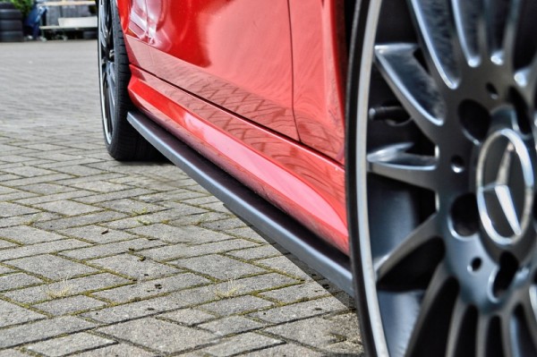 Seitenschweller im Cup Look für Mercedes C63 AMG, Typ 204, Coupe