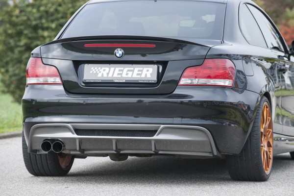 Rieger Heckeinsatz BMW 1er E82, E88 (182 / 1C) Coupé