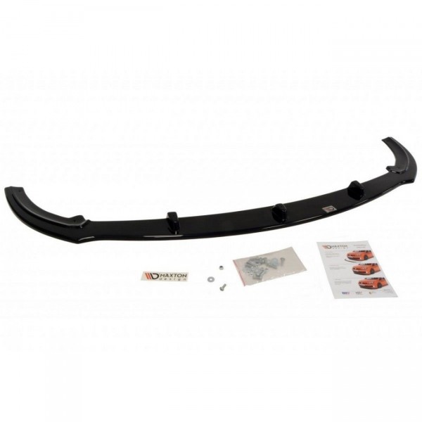 Front Ansatz V.1 für Ford Focus ST Mk2 schwarz Hochglanz